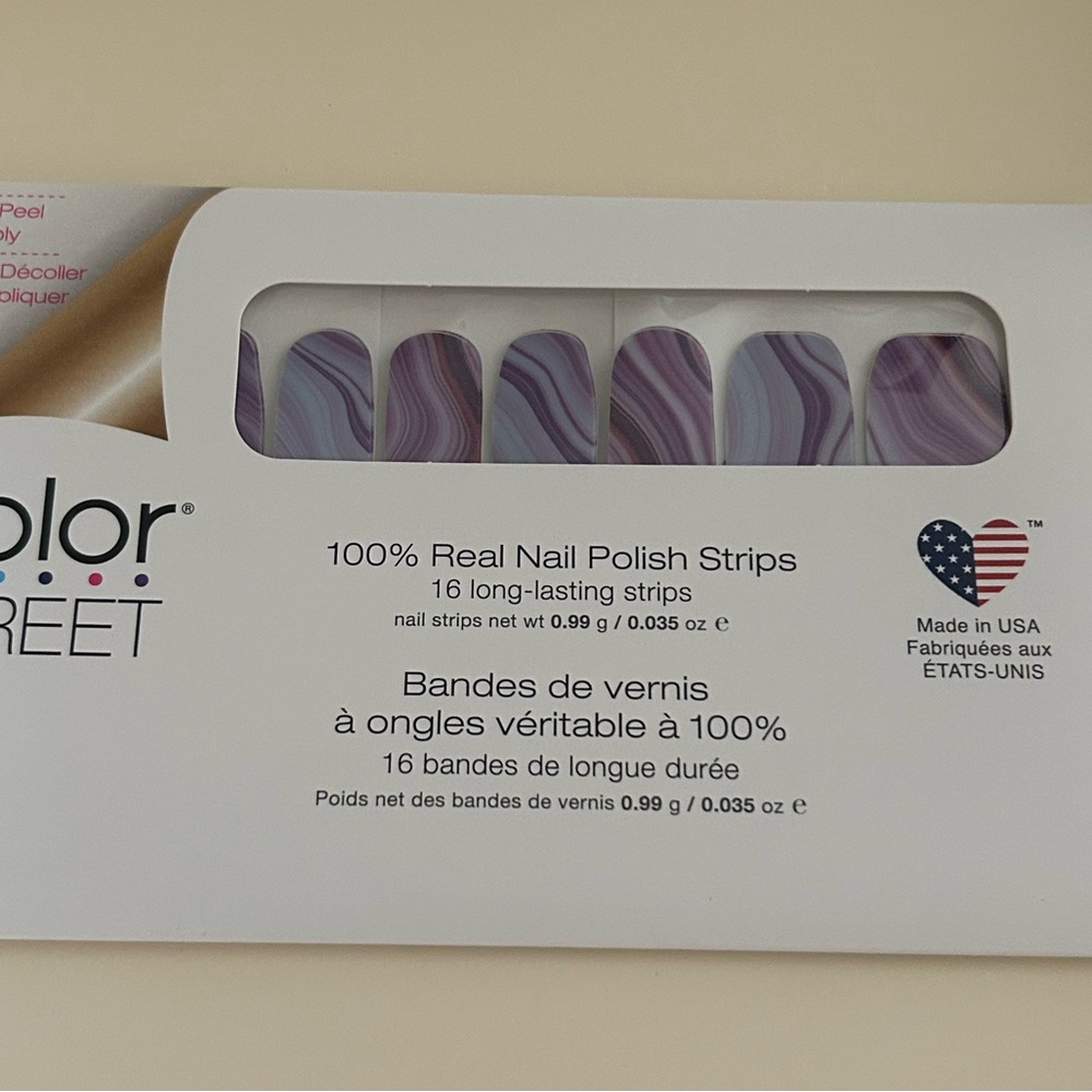 Color Street Vibrant Nail Polish Strips - Ultraviolet Agate